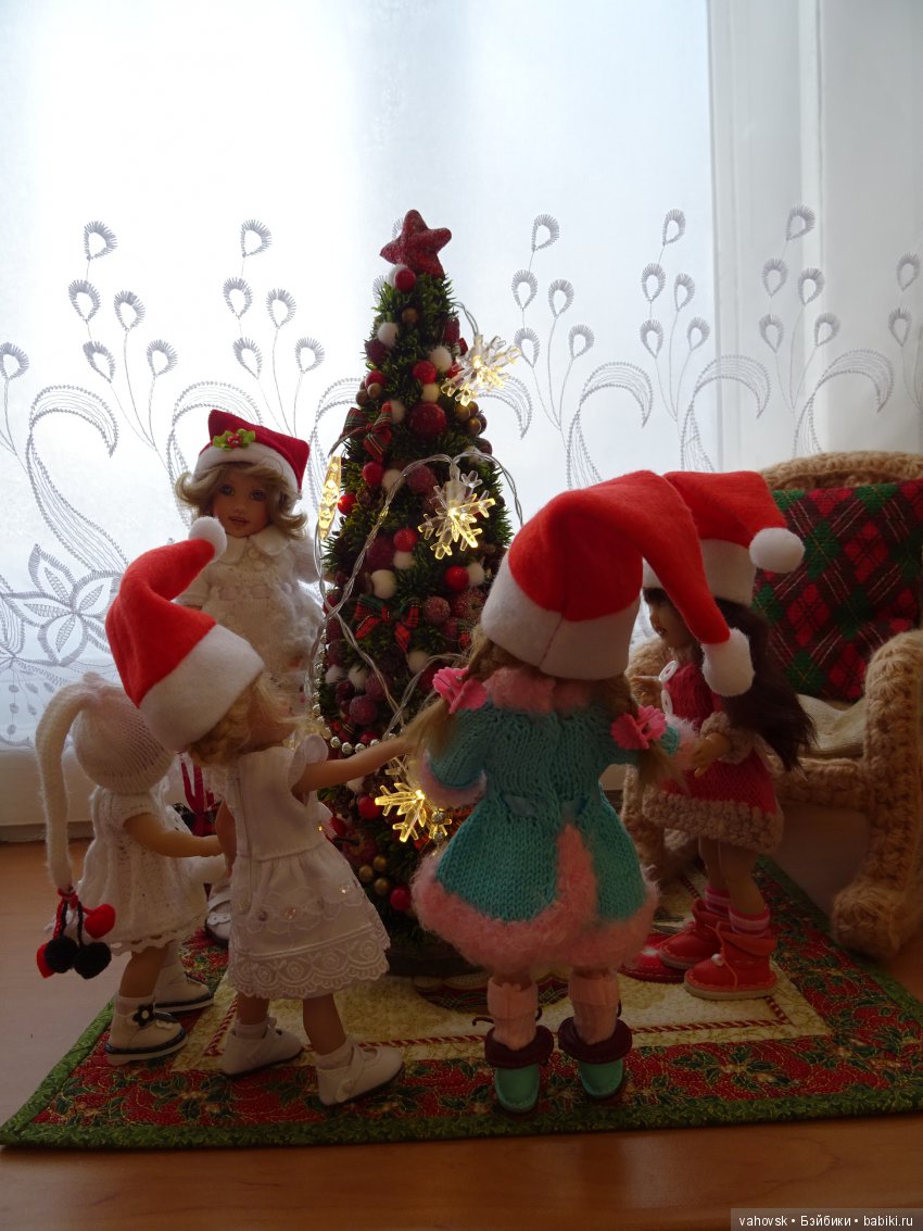 С куклами от Хелен Киш - в Новый год
