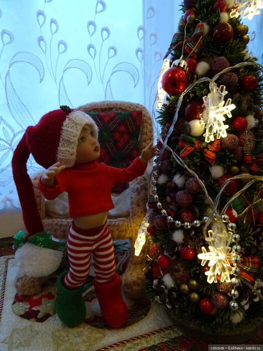С куклами от Хелен Киш - в Новый год