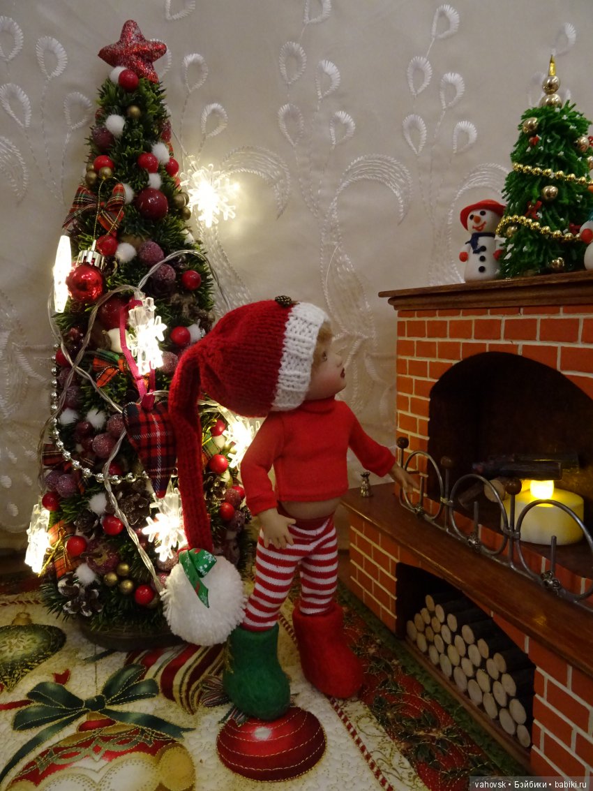 С куклами от Хелен Киш - в Новый год