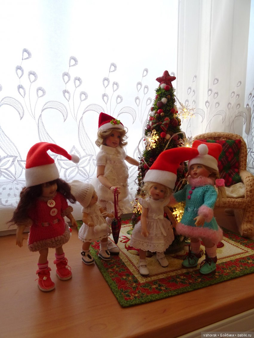 С куклами от Хелен Киш - в Новый год