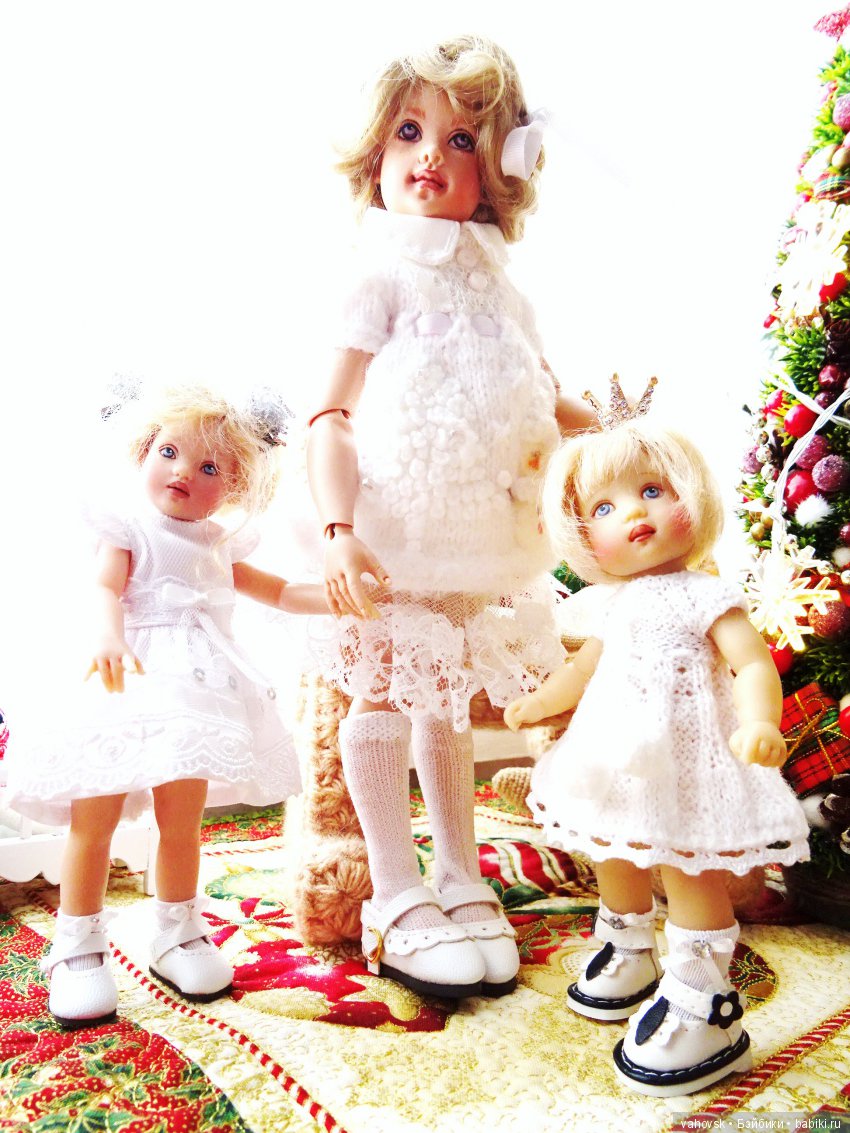 С куклами от Хелен Киш - в Новый год