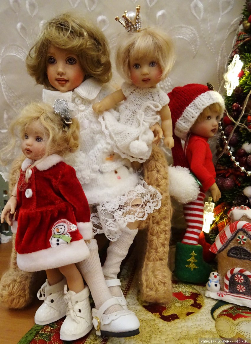 С куклами от Хелен Киш - в Новый год