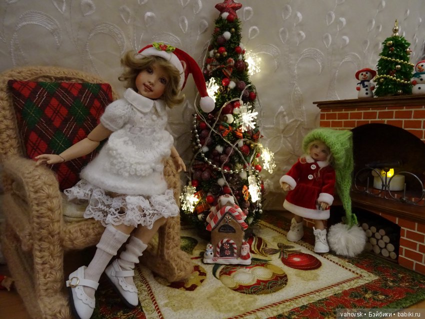 С куклами от Хелен Киш - в Новый год