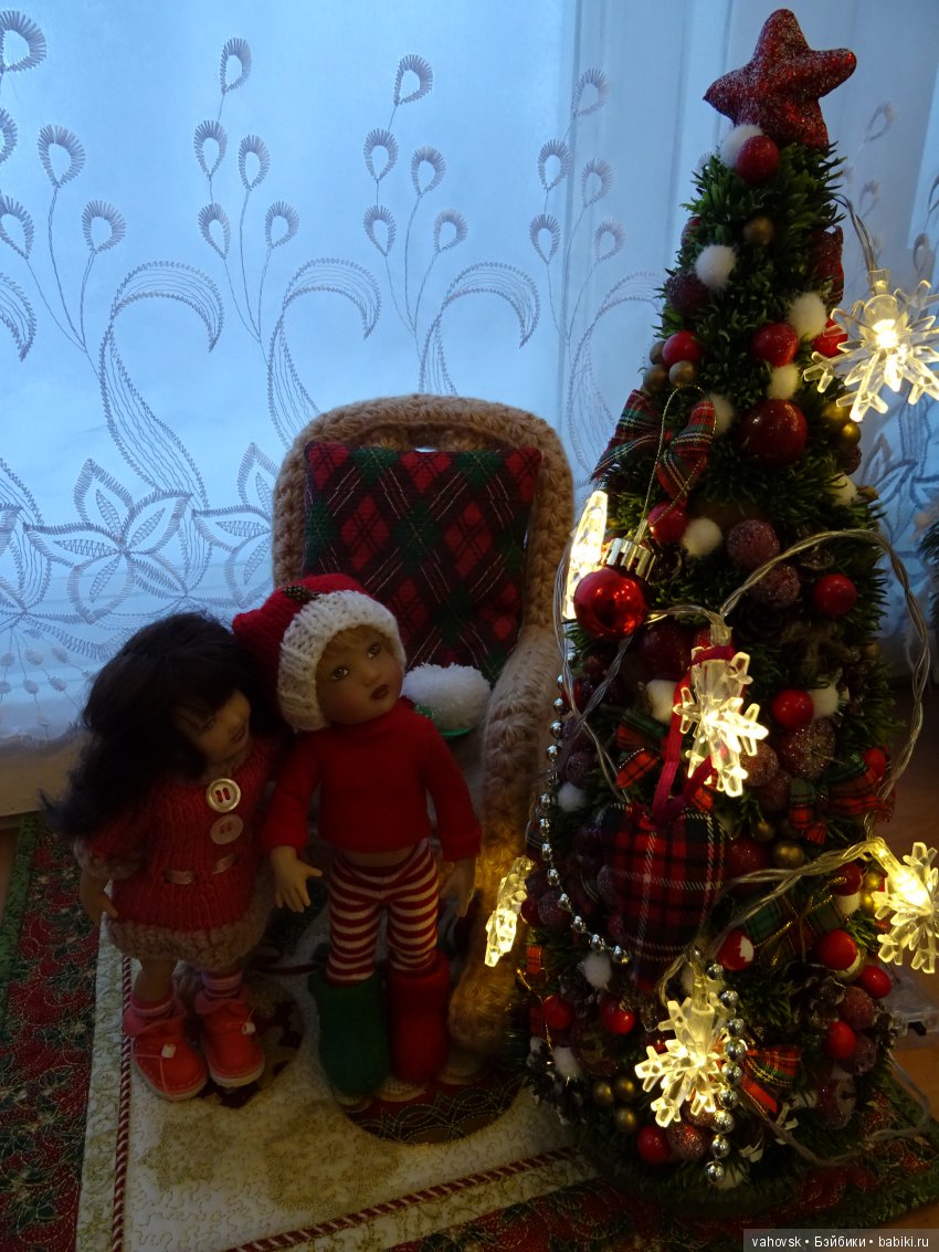 С куклами от Хелен Киш - в Новый год