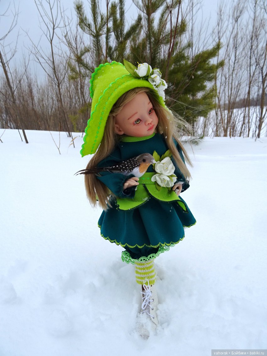 Весна пришла — ООАК Paola Reina (Паола Рейна) и испанских кукол: перерисовка