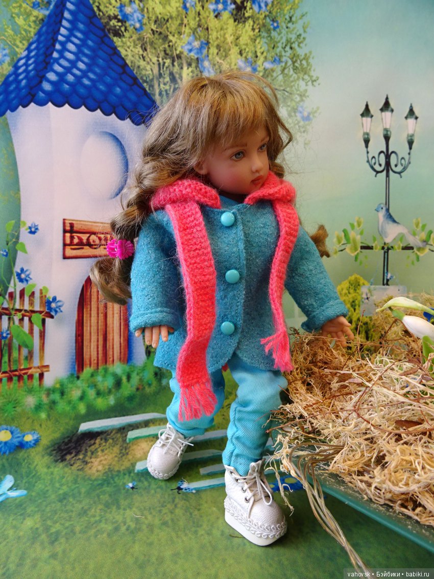 Весна пришла — ООАК Paola Reina (Паола Рейна) и испанских кукол: перерисовка