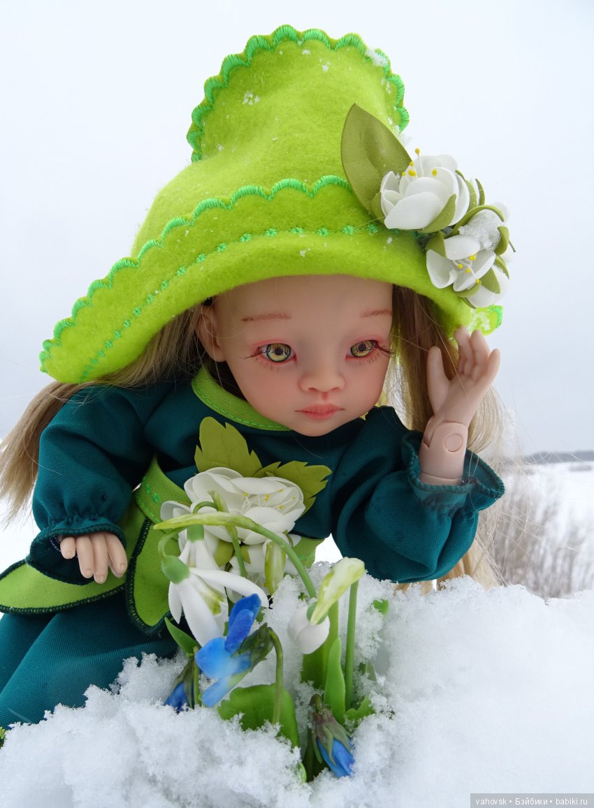 Весна пришла — ООАК Paola Reina (Паола Рейна) и испанских кукол: перерисовка (фото 4)