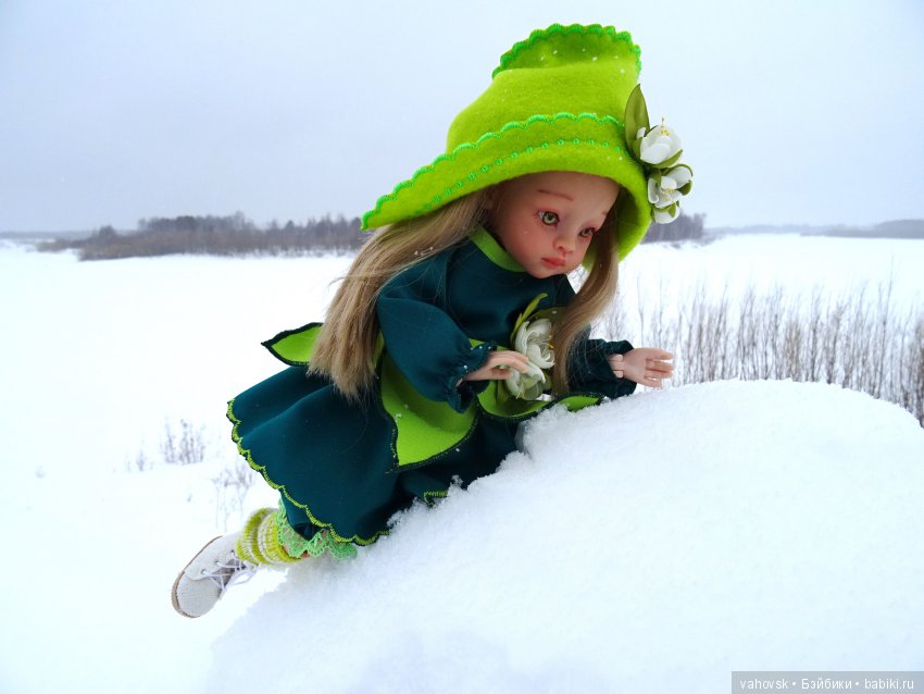 Весна пришла — ООАК Paola Reina (Паола Рейна) и испанских кукол: перерисовка (фото 2)