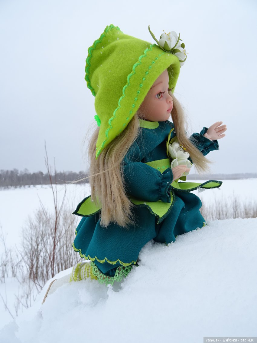 Весна пришла — ООАК Paola Reina (Паола Рейна) и испанских кукол: перерисовка (фото 3)