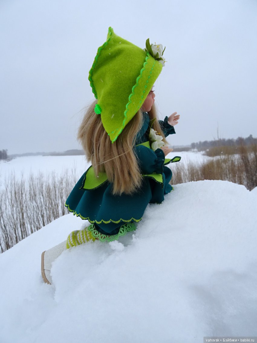 Весна пришла — ООАК Paola Reina (Паола Рейна) и испанских кукол: перерисовка