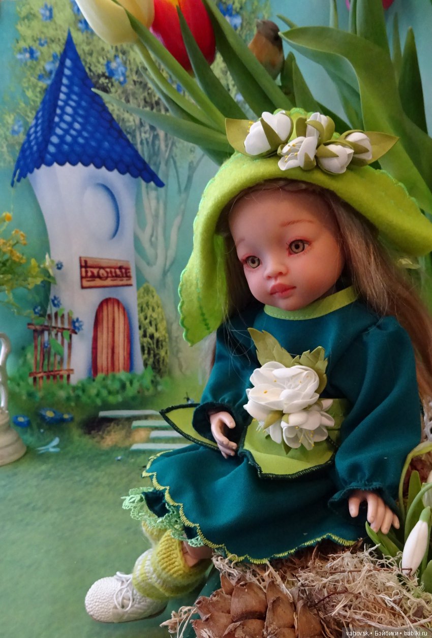 Весна пришла — ООАК Paola Reina (Паола Рейна) и испанских кукол: перерисовка