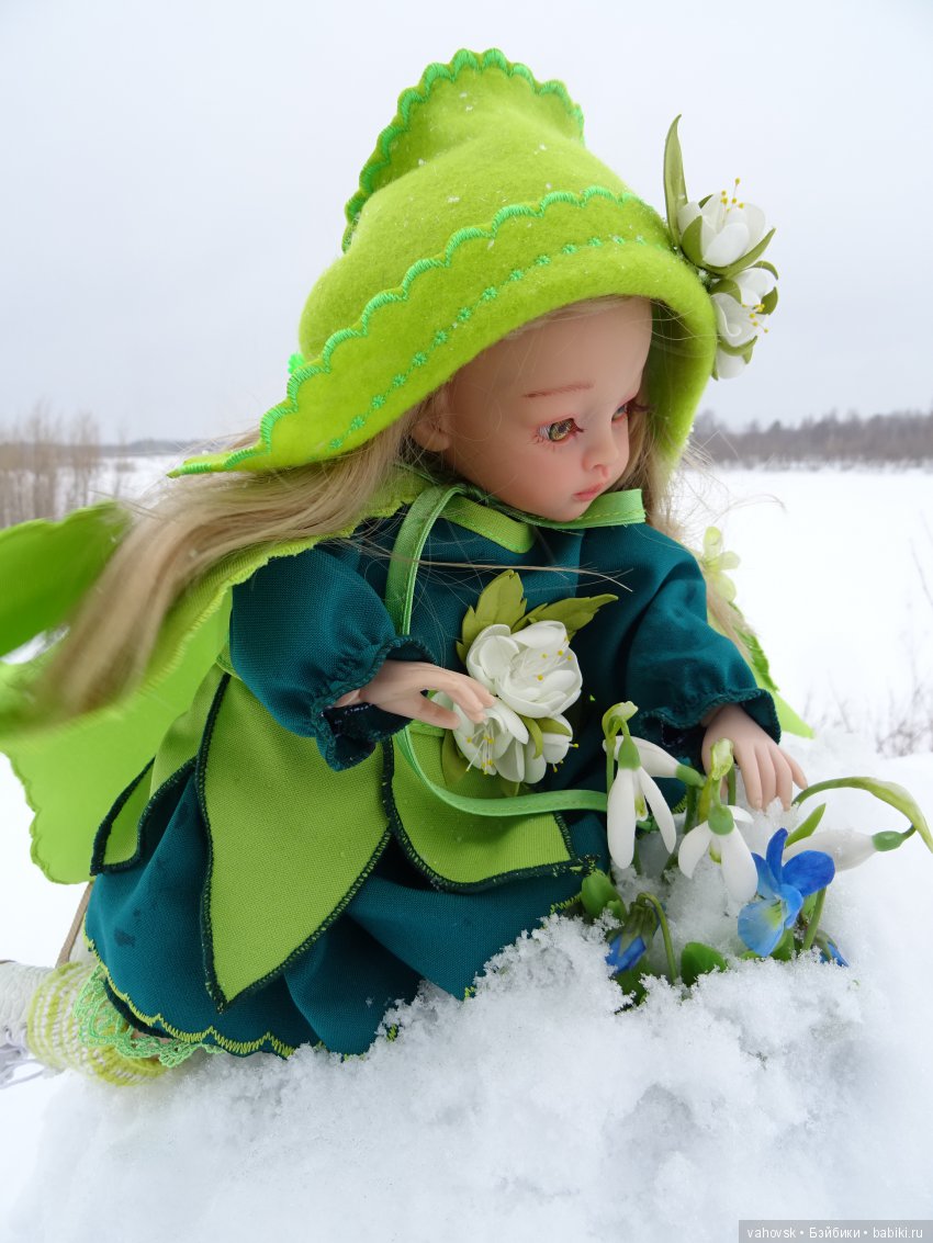 Весна пришла — ООАК Paola Reina (Паола Рейна) и испанских кукол: перерисовка (фото 10)