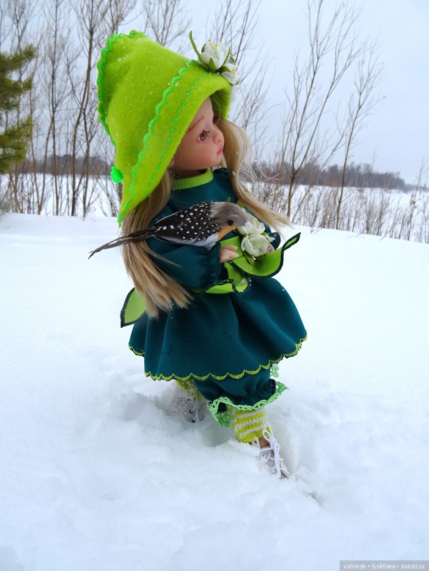 Весна пришла — ООАК Paola Reina (Паола Рейна) и испанских кукол: перерисовка