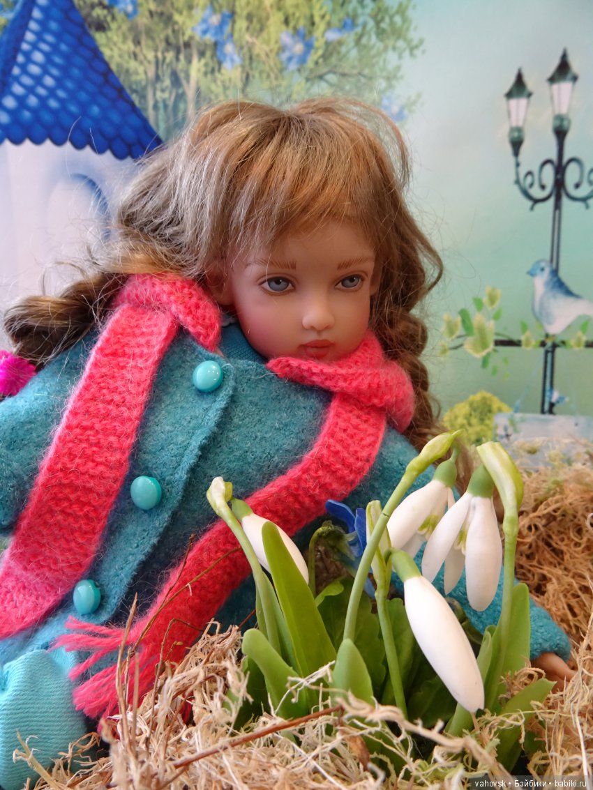 Весна пришла — ООАК Paola Reina (Паола Рейна) и испанских кукол: перерисовка