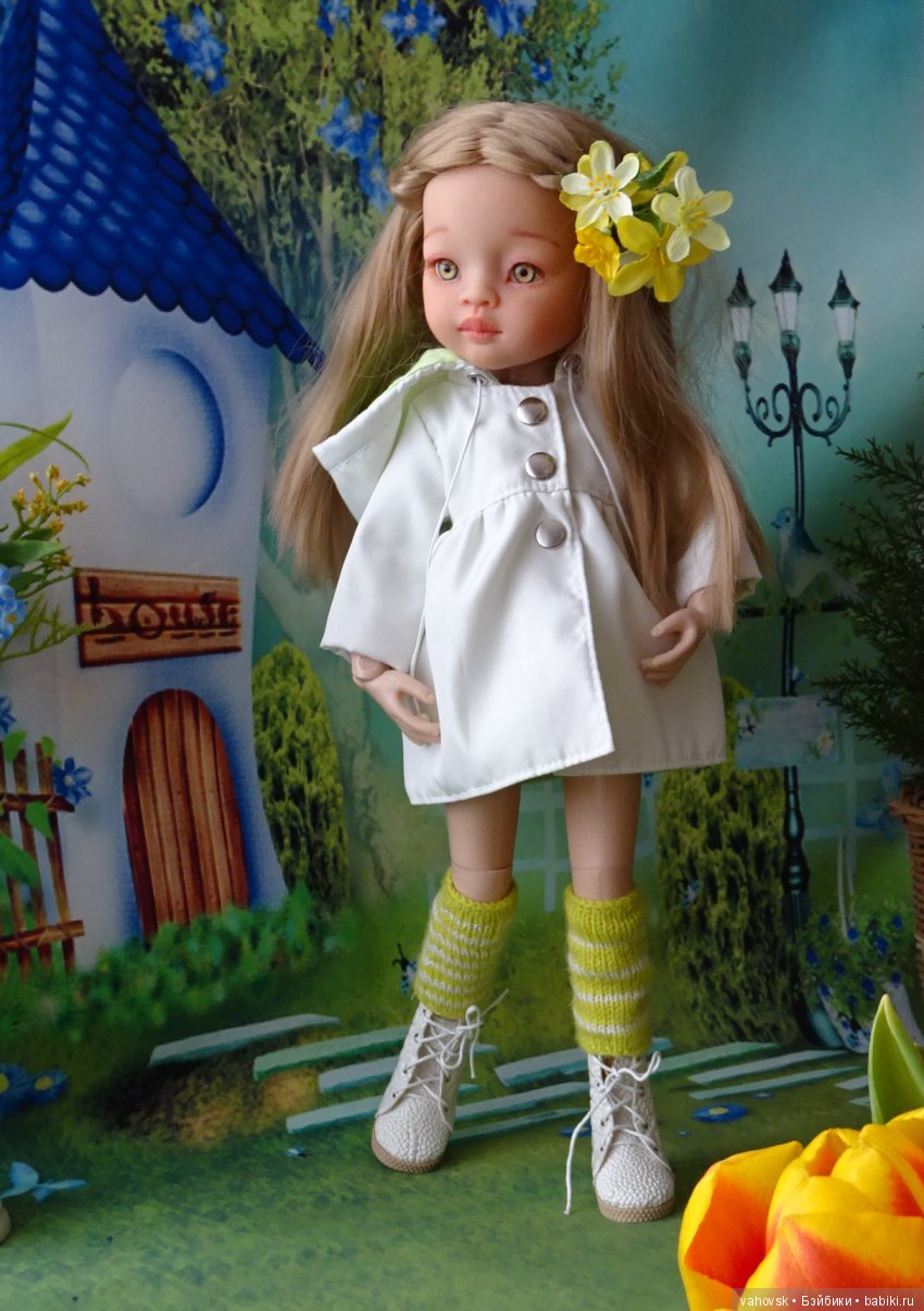 Весна пришла — ООАК Paola Reina (Паола Рейна) и испанских кукол: перерисовка