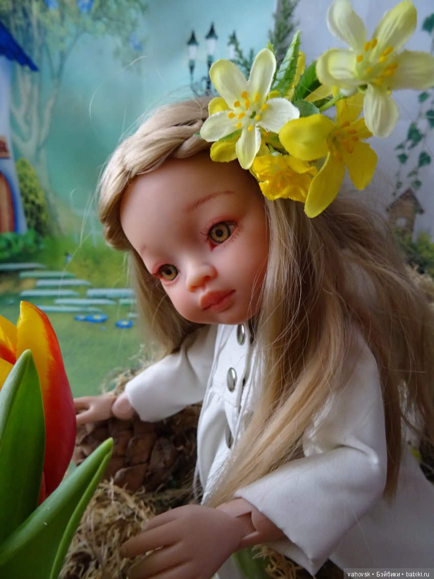 Весна пришла — ООАК Paola Reina (Паола Рейна) и испанских кукол: перерисовка