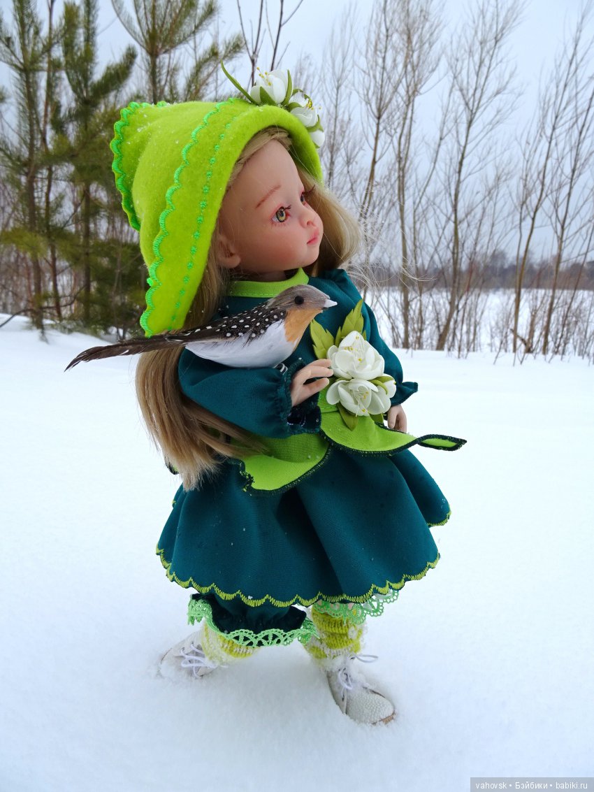 Весна пришла — ООАК Paola Reina (Паола Рейна) и испанских кукол: перерисовка