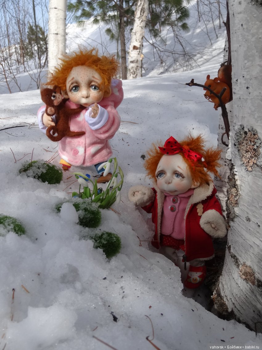 Притягательные и удивительно тёплые чулочные куклы Таты Папкиной (фото 5)