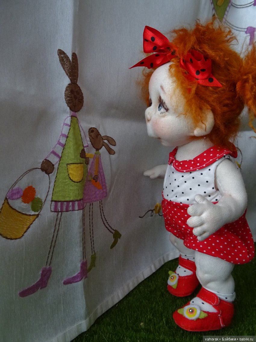 Притягательные и удивительно тёплые чулочные куклы Таты Папкиной