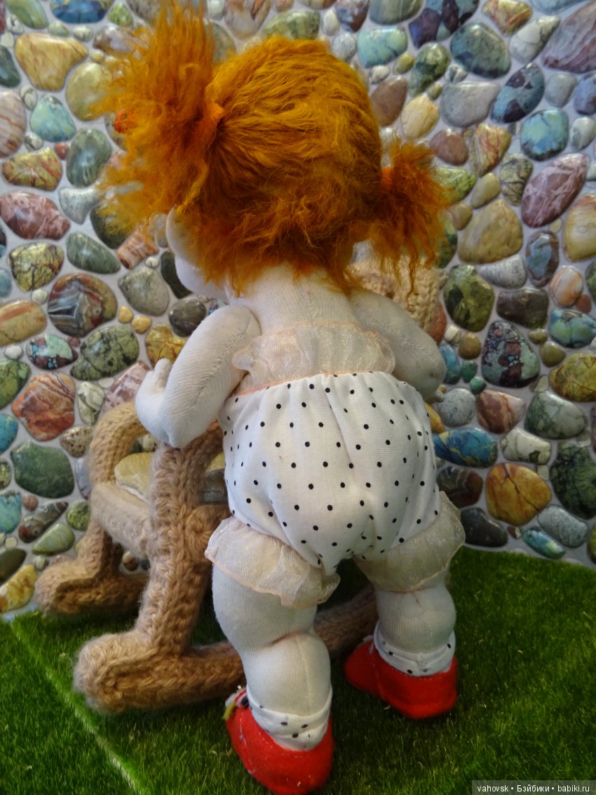 Притягательные и удивительно тёплые чулочные куклы Таты Папкиной