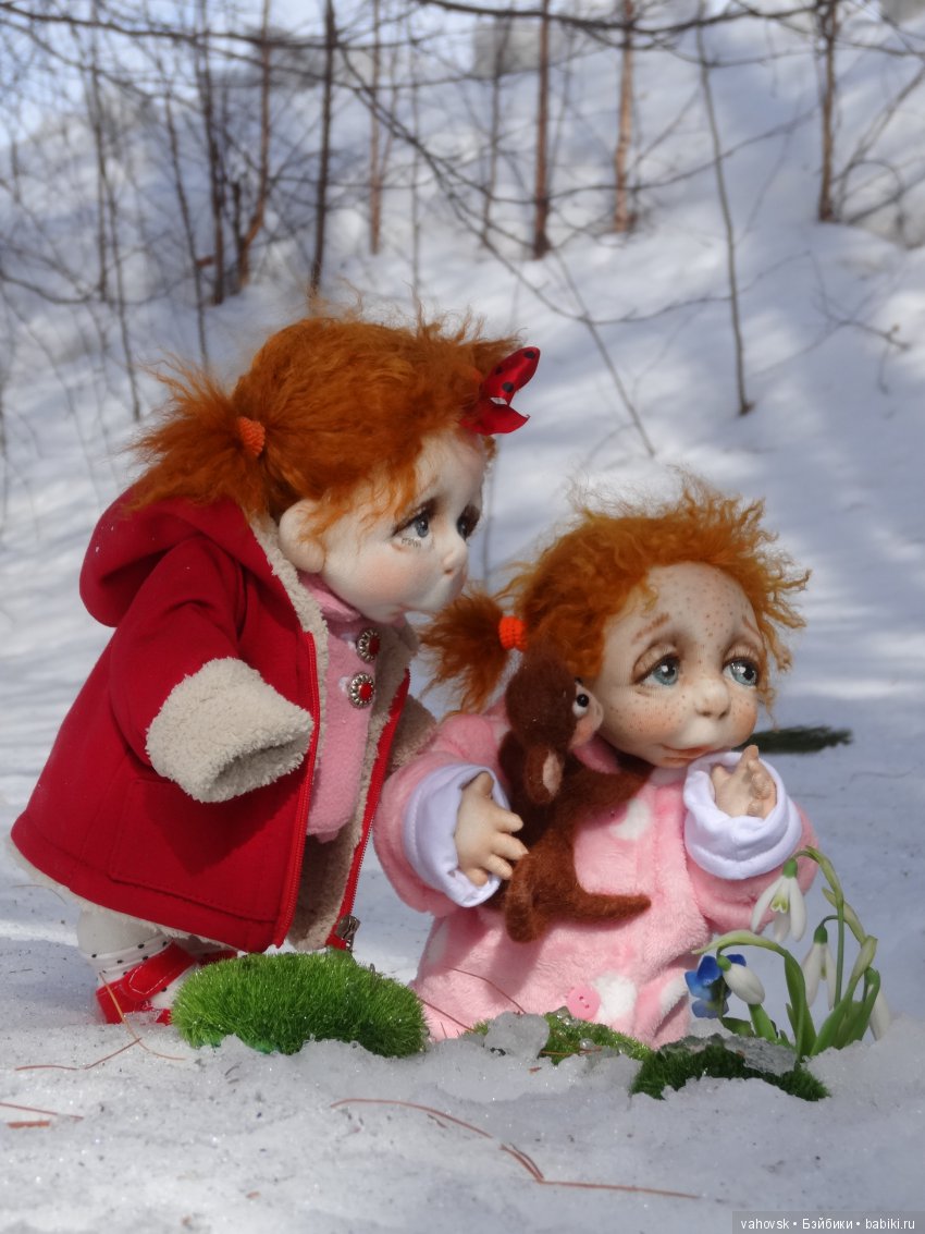 Притягательные и удивительно тёплые чулочные куклы Таты Папкиной (фото 7)