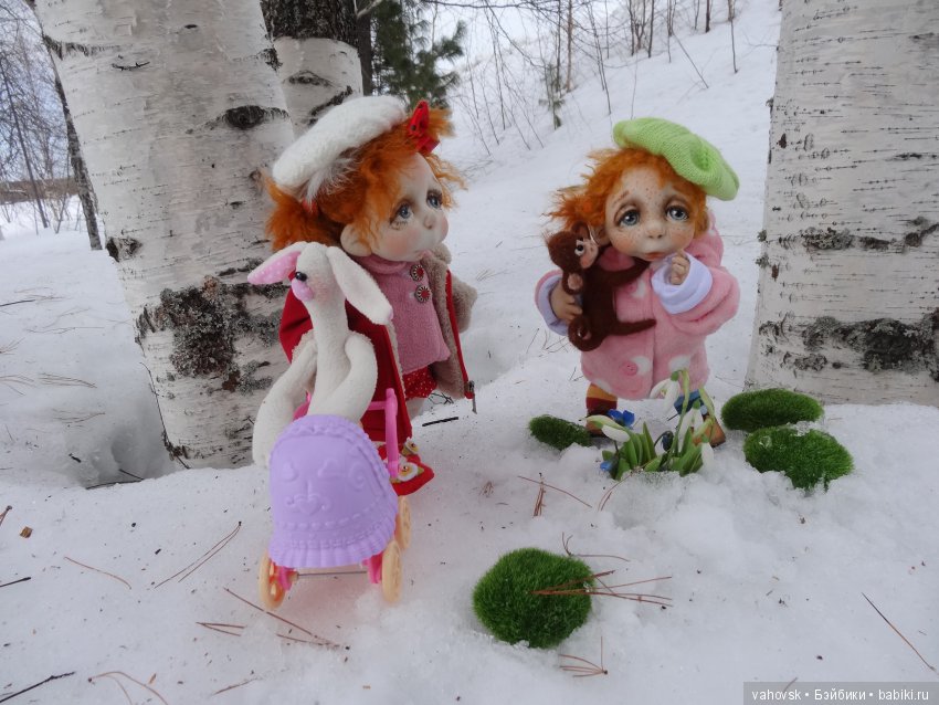 Притягательные и удивительно тёплые чулочные куклы Таты Папкиной (фото 4)