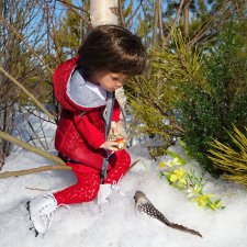 За первыми цветами