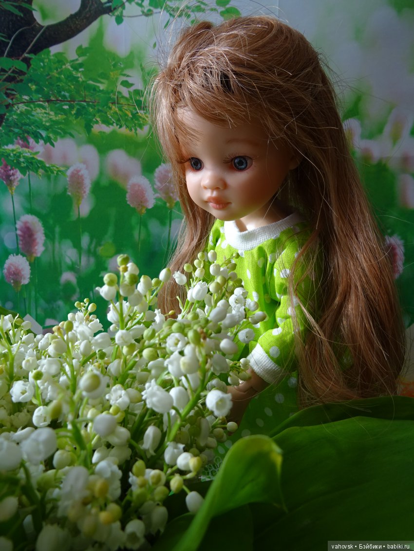 Окончательный результат — ООАК Paola Reina (Паола Рейна) и испанских кукол: перерисовка