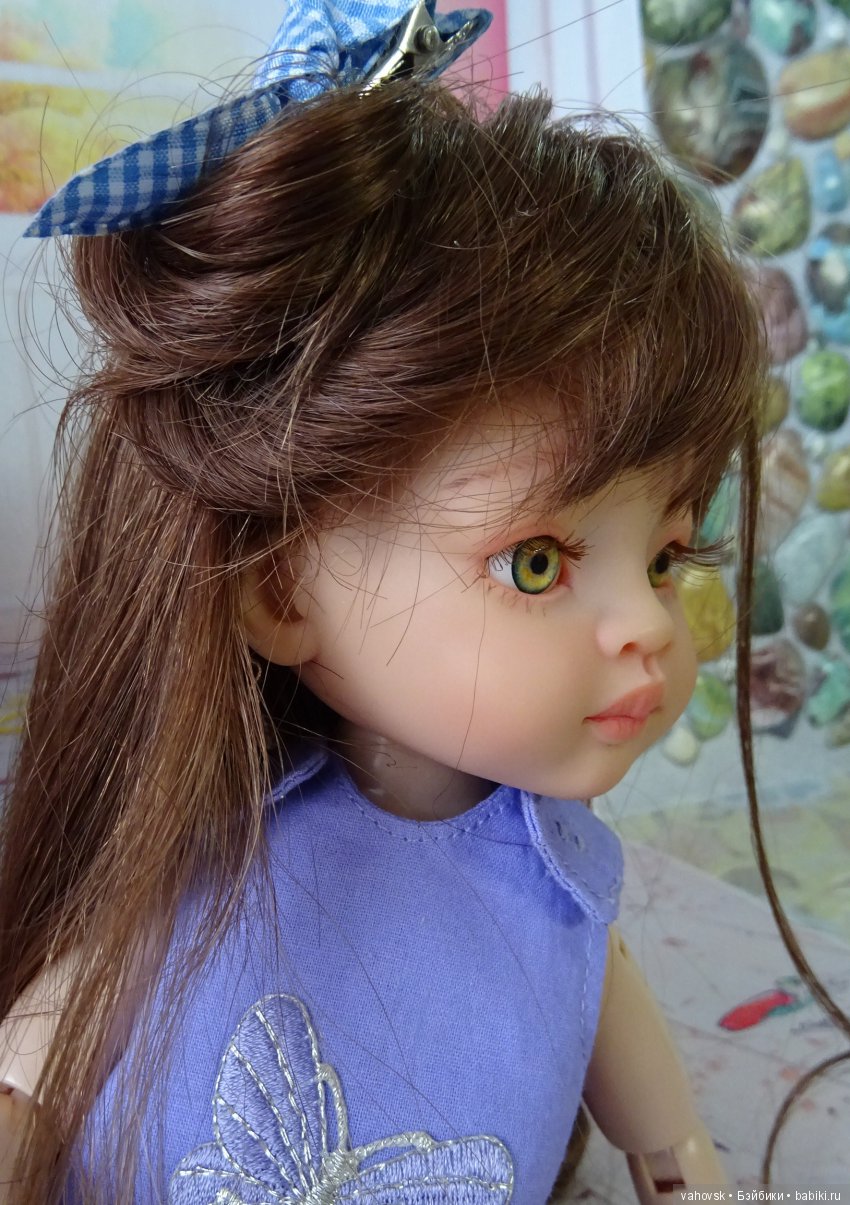 Окончательный результат — ООАК Paola Reina (Паола Рейна) и испанских кукол: перерисовка