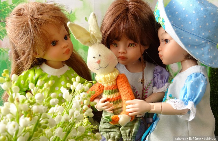 Окончательный результат — ООАК Paola Reina (Паола Рейна) и испанских кукол: перерисовка