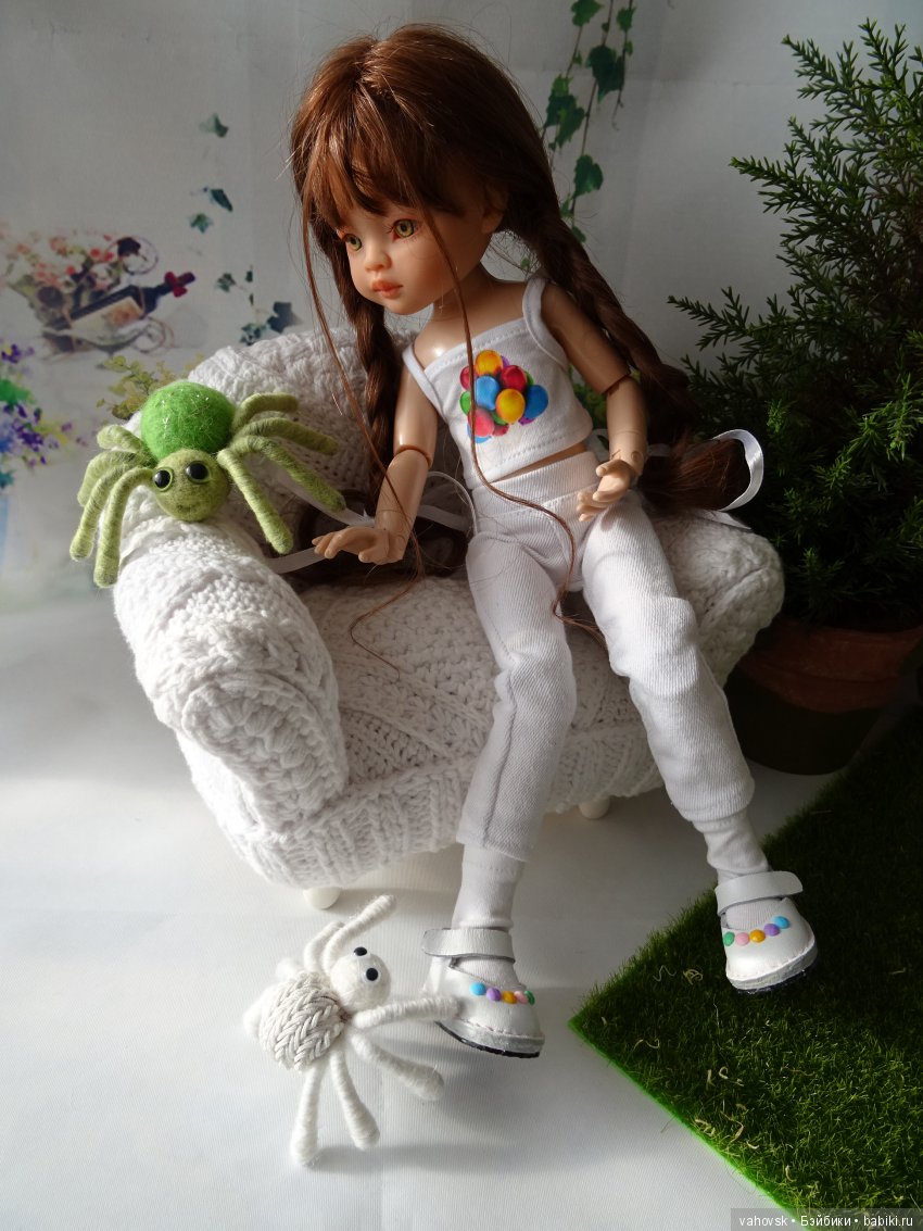 Окончательный результат — ООАК Paola Reina (Паола Рейна) и испанских кукол: перерисовка