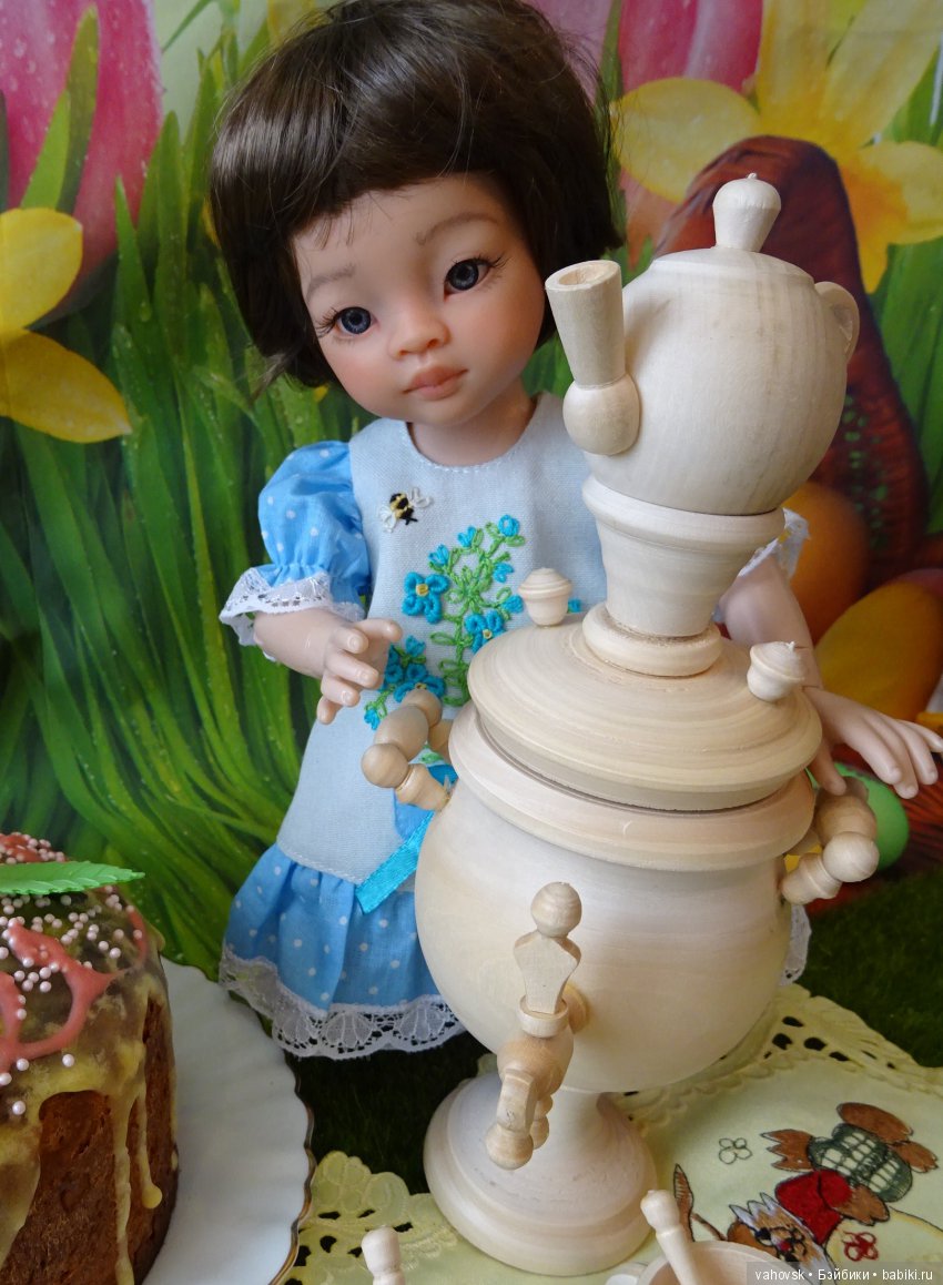 Окончательный результат — ООАК Paola Reina (Паола Рейна) и испанских кукол: перерисовка