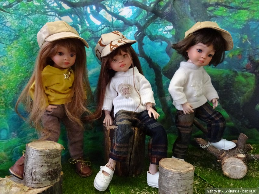 Окончательный результат — ООАК Paola Reina (Паола Рейна) и испанских кукол: перерисовка