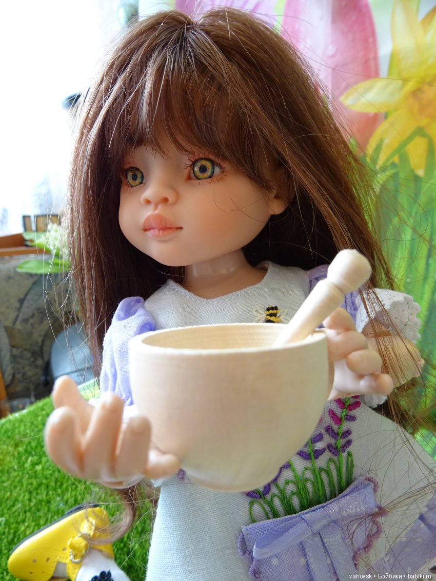 Окончательный результат — ООАК Paola Reina (Паола Рейна) и испанских кукол: перерисовка