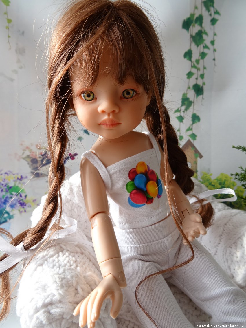 Окончательный результат — ООАК Paola Reina (Паола Рейна) и испанских кукол: перерисовка