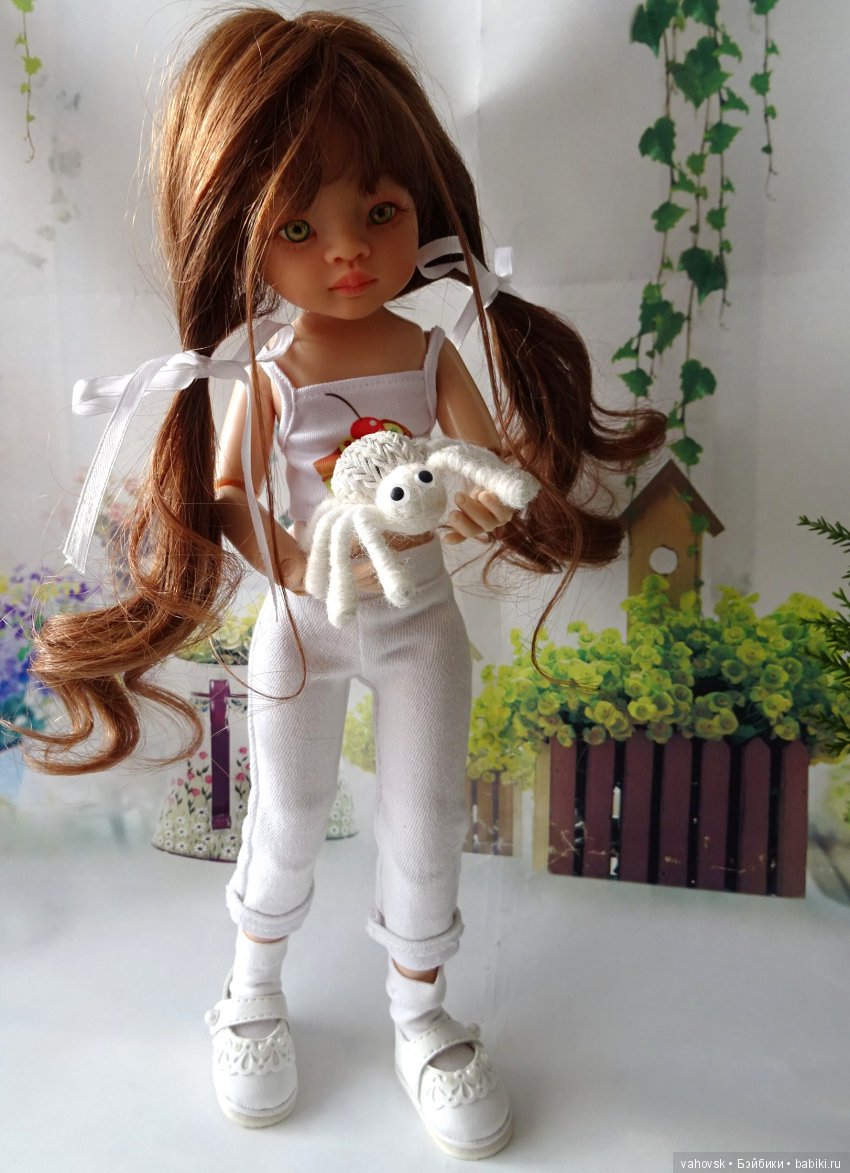 Окончательный результат — ООАК Paola Reina (Паола Рейна) и испанских кукол: перерисовка