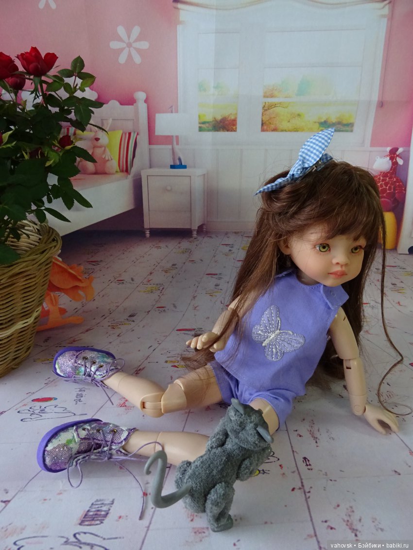 Окончательный результат — ООАК Paola Reina (Паола Рейна) и испанских кукол: перерисовка