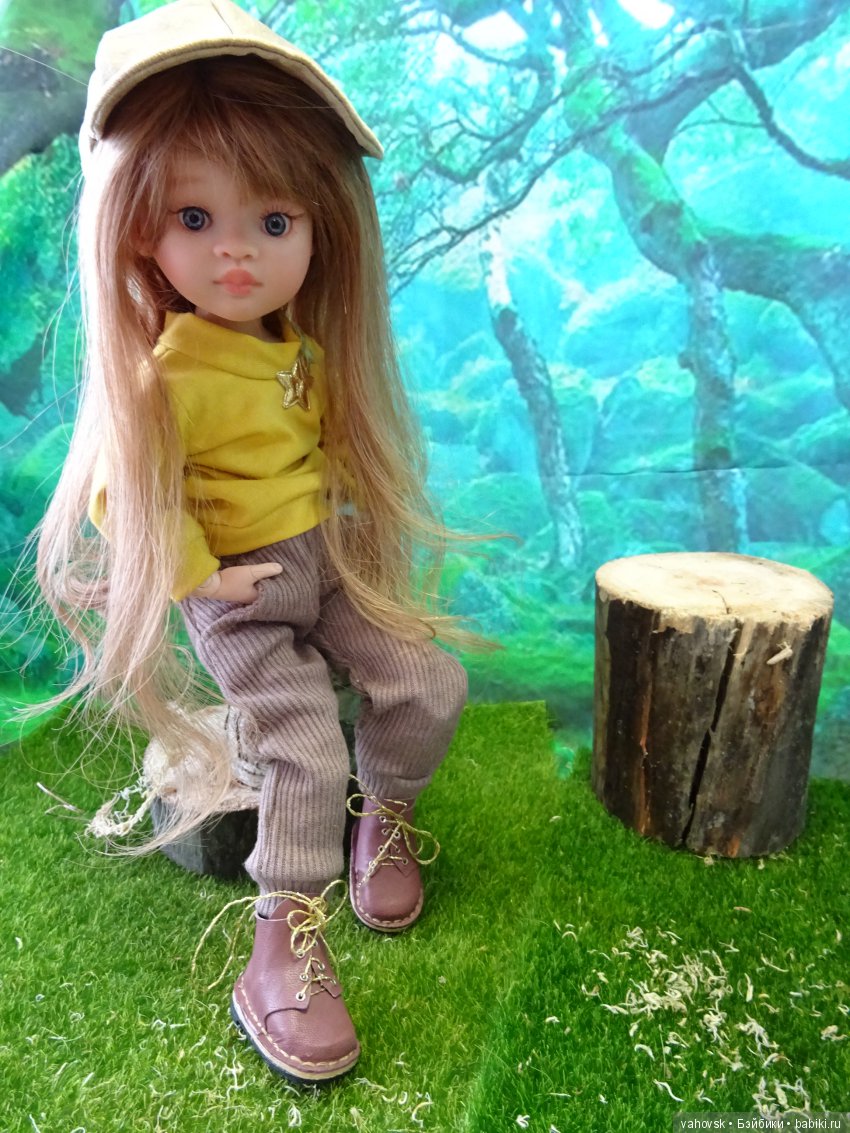 Окончательный результат — ООАК Paola Reina (Паола Рейна) и испанских кукол: перерисовка