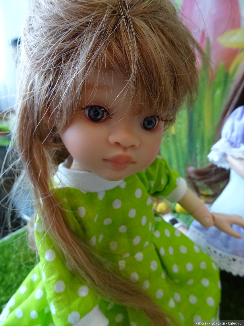 Окончательный результат — ООАК Paola Reina (Паола Рейна) и испанских кукол: перерисовка