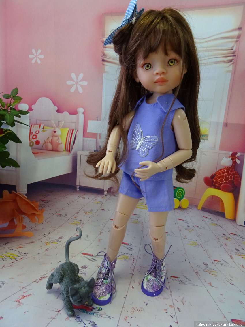 Окончательный результат — ООАК Paola Reina (Паола Рейна) и испанских кукол: перерисовка