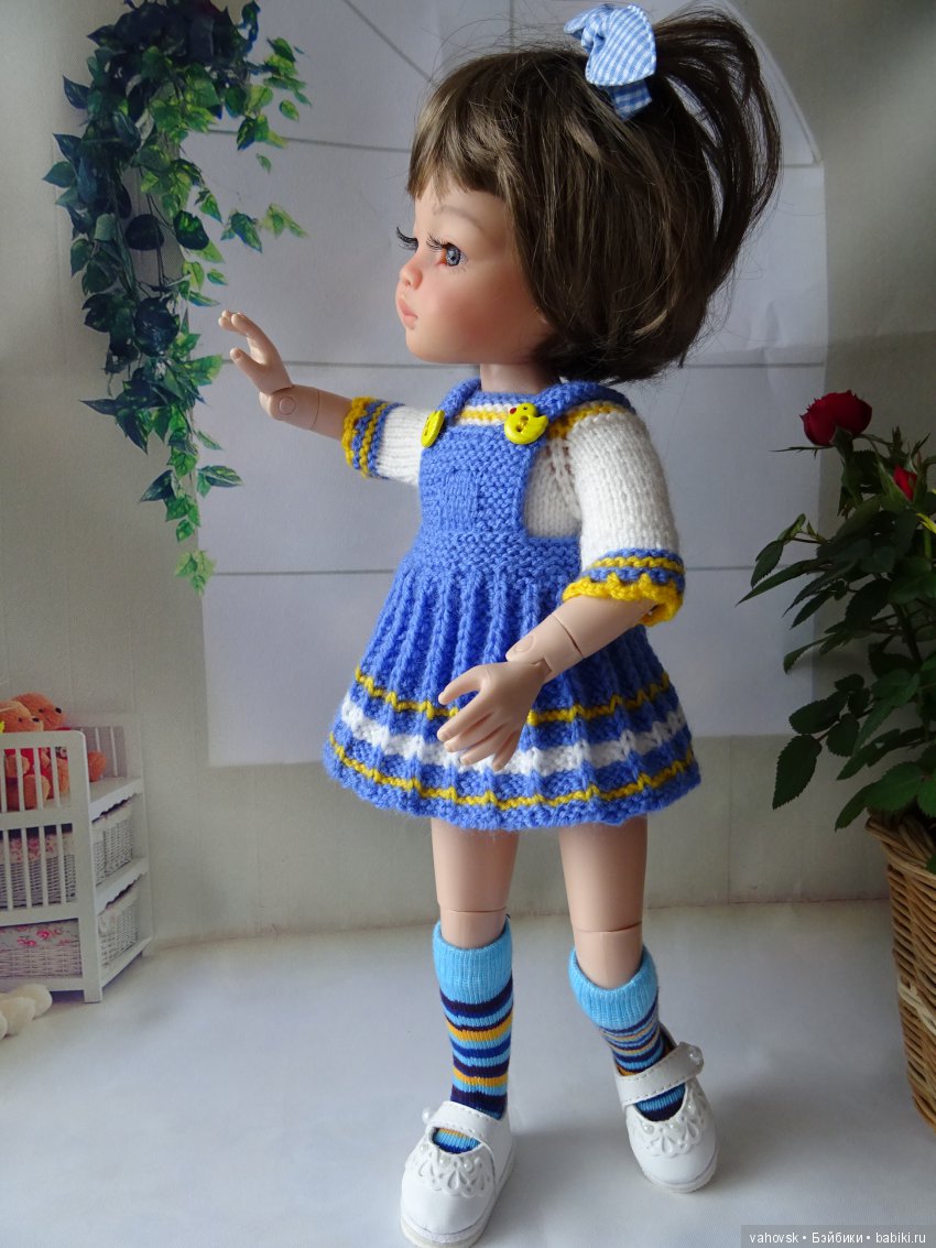 Окончательный результат — ООАК Paola Reina (Паола Рейна) и испанских кукол: перерисовка