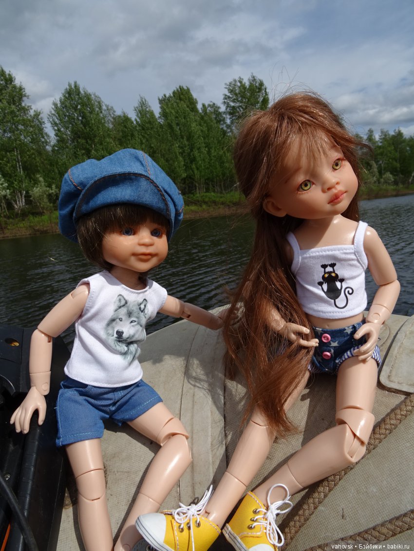 А у вас какое лето? Женька и её друзья