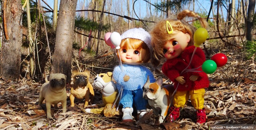 Композиция из весенних фото