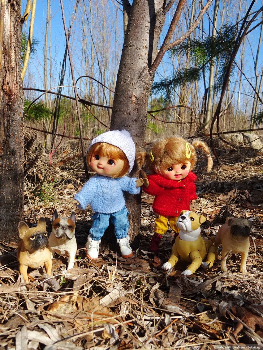 Композиция из весенних фото