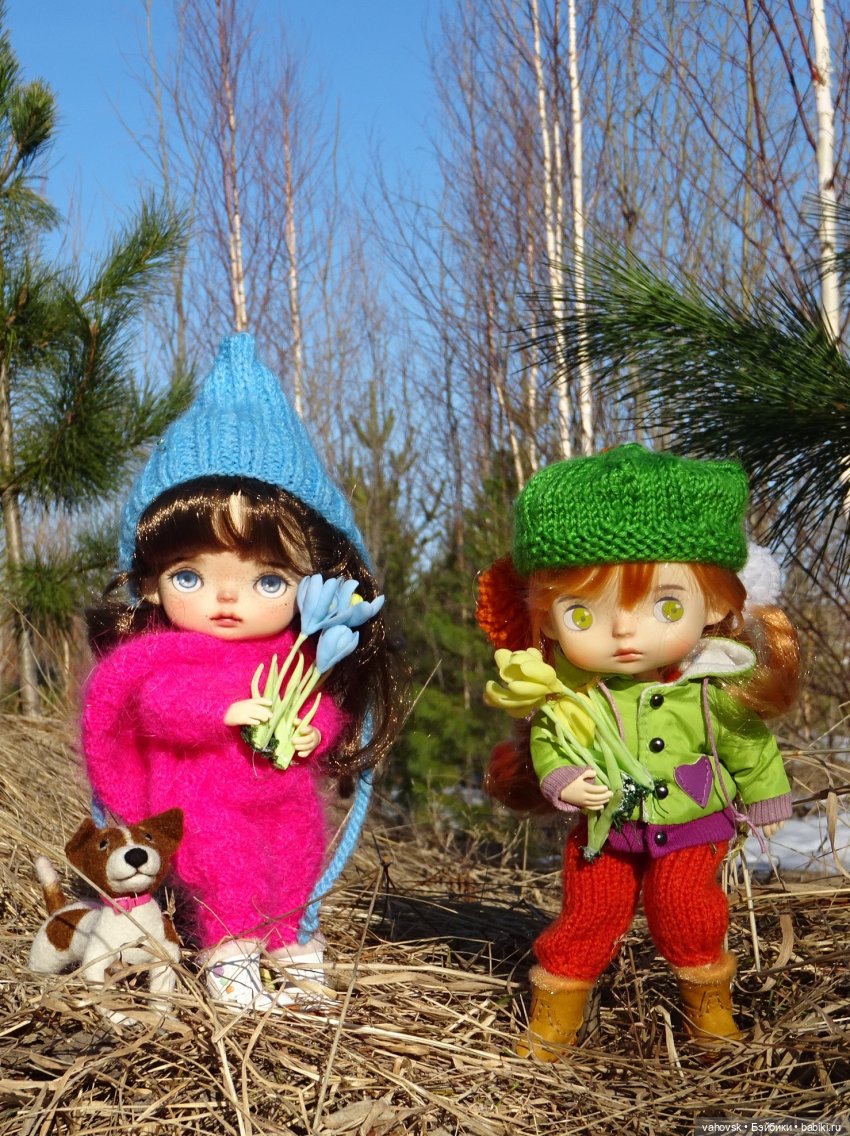 Композиция из весенних фото