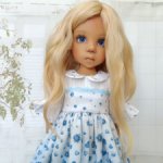 продам парик для кукол с обхватом головы 20-21 см