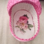 Кроватки-люльки для кукол "Танец роз"