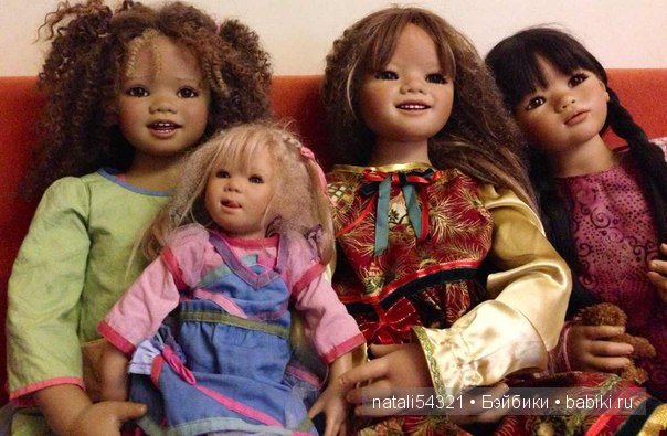 Лизка и Лотта мои любимые куклы от Annette Himstedt (фото 9)