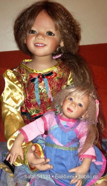 Лизка и Лотта мои любимые куклы от Annette Himstedt (фото 3)