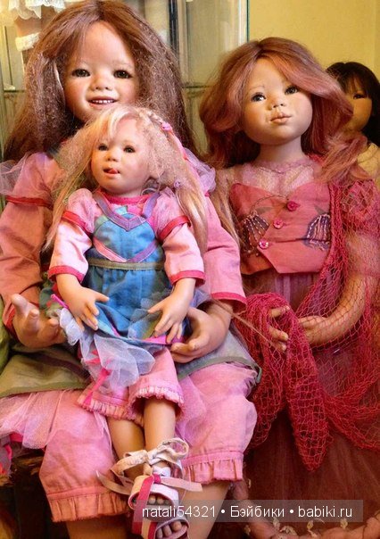 Лизка и Лотта мои любимые куклы от Annette Himstedt
